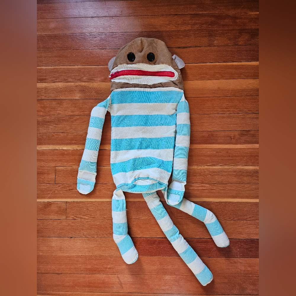 Sock Monkey Hanging Storage